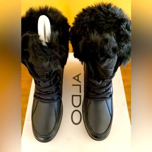 Brand new, winter boots by Aldo. Perfect for the snow or to just look cute!!!